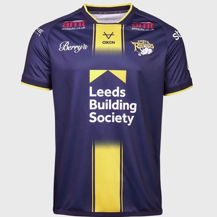 Badminton England - Fan-T-Shirt der Leeds Rhinos Fußballmannschaft aus
