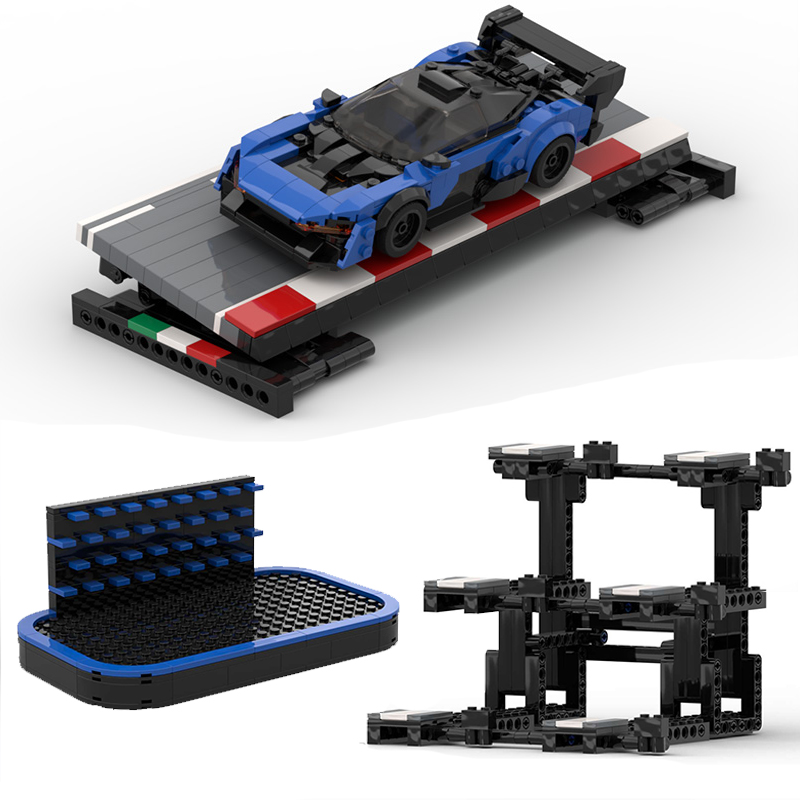 Victor Racket Jetspeed - DIY Technische MOC Geschwindigkeit Fahrzeuge Sportwagen