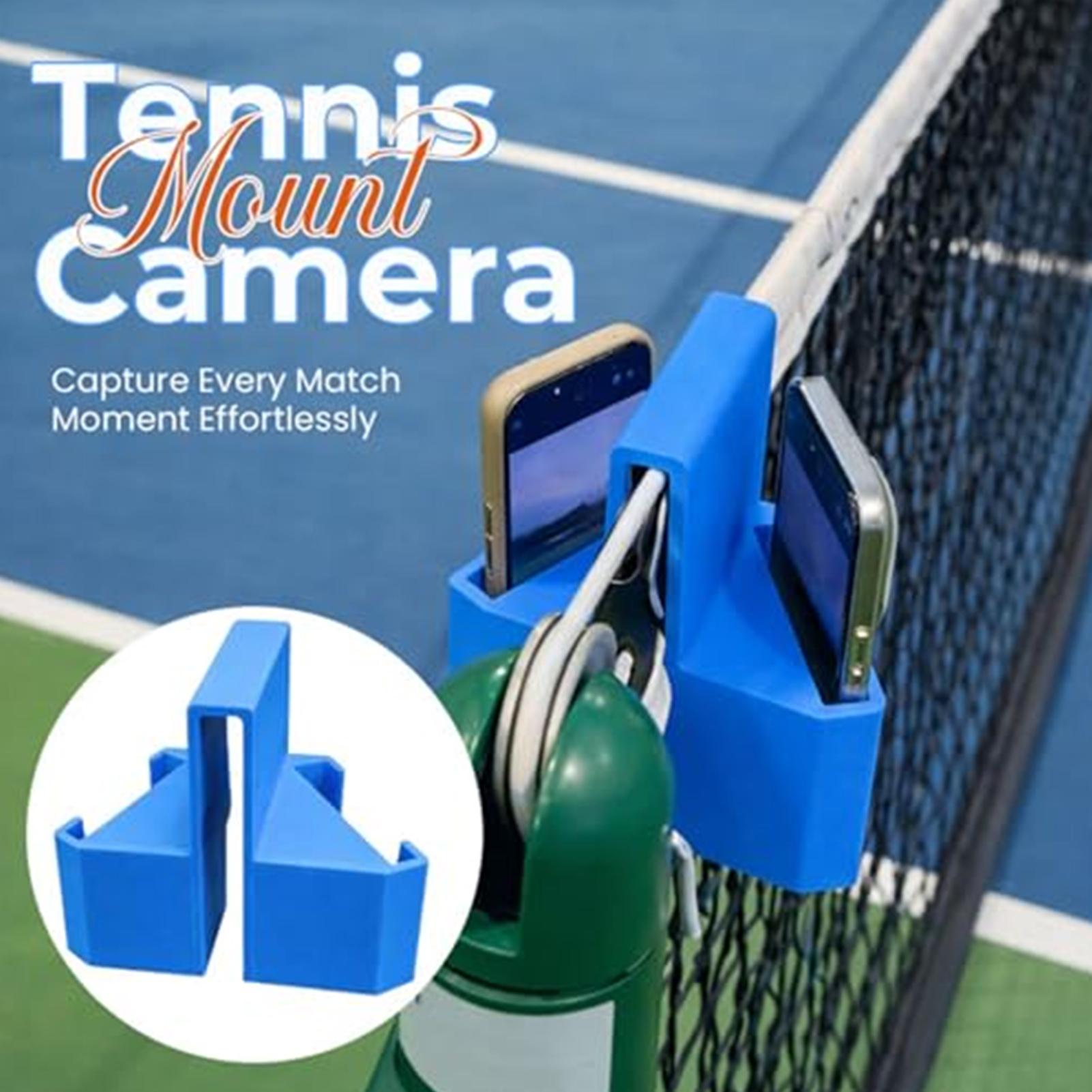 Badminton Live Streaming - Tragbare Zaun-Telefonhalterung 3D-Gedruckter Kamerahalter für Tennis