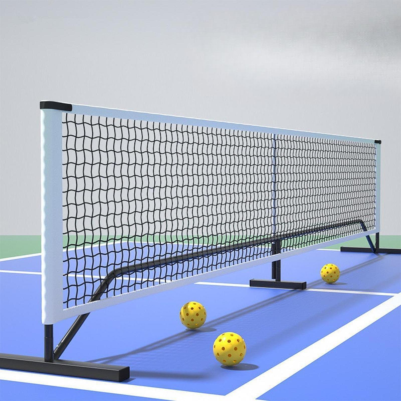 Tragbares Pickleball-Netz, 6,7 – Badminton Png Bewertung und Preis