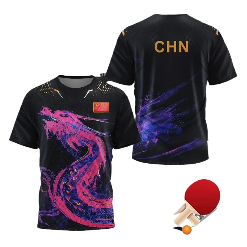 CHINA Dragon Tischtennis Grafi – Badminton Png Bewertung und Preis
