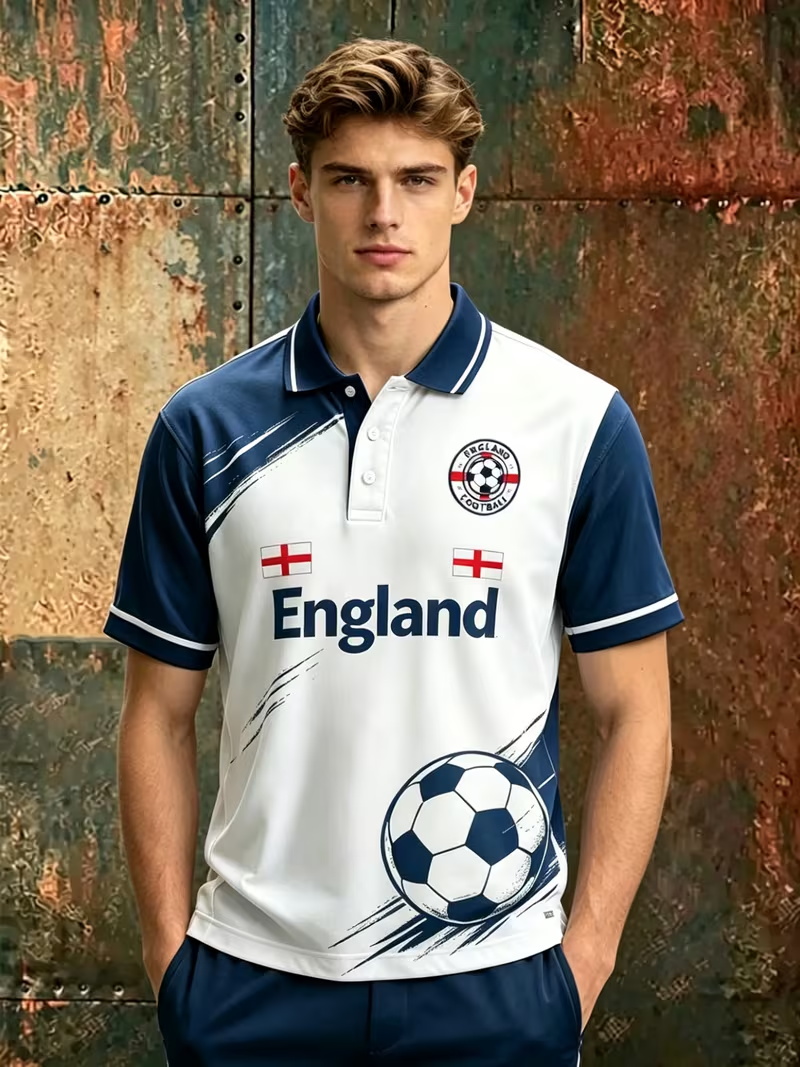 Fußballtrikot mit England-Flag – Badminton England Bewertung und Preis