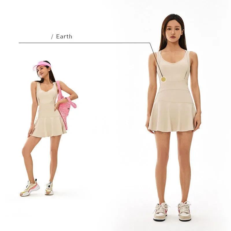 Tennis Kleid Weibliche Ärmello – Badminton Queen Bewertung und Preis