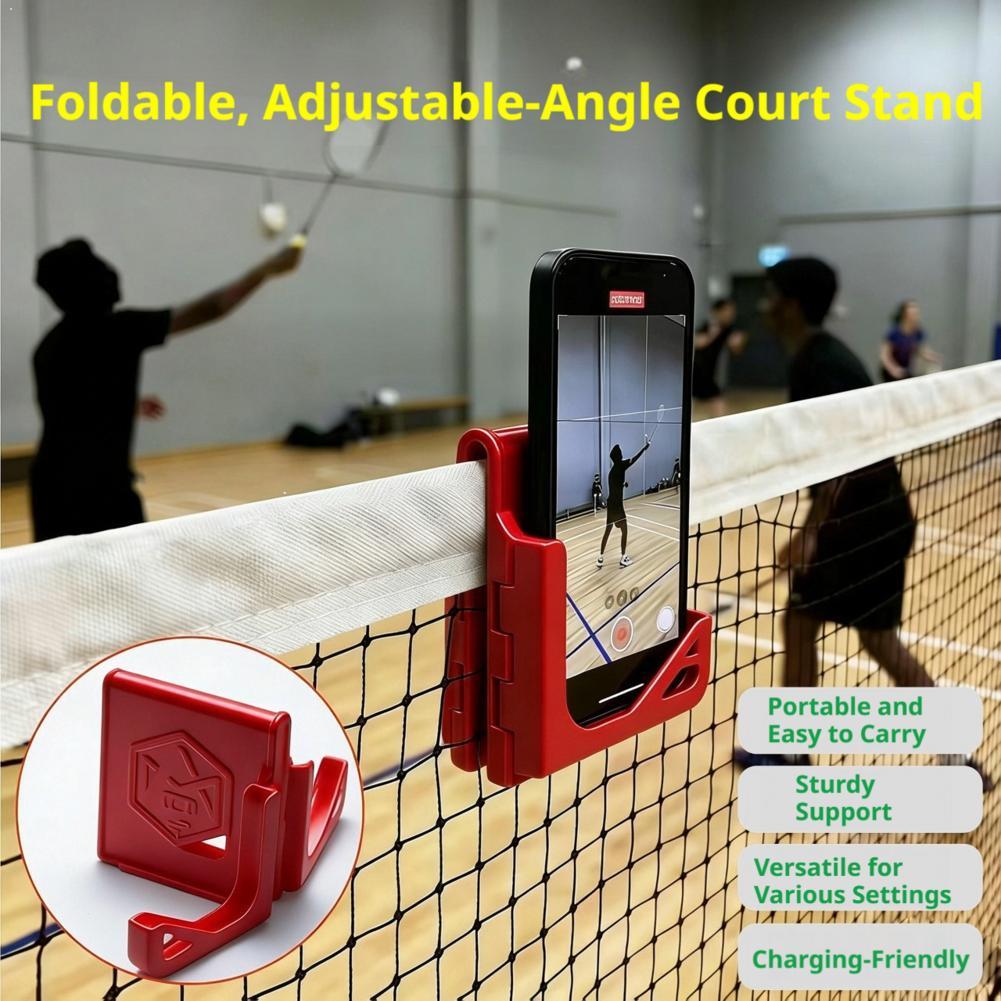 Tragbare Zaun-Telefonhalterung – Badminton Live Streaming Bewertung und Preis